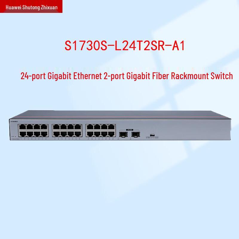 

Huawei S1730S-L24T2SR-A1 24-Port Gigabit Ethernet Switch