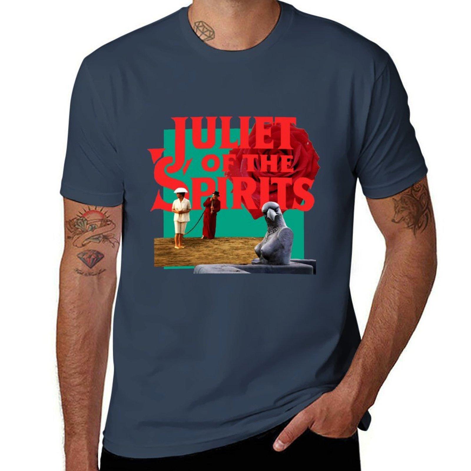 Juliet of the Spirits Federico Fellini TShirt NonShrink Basic Cotton TShirt S