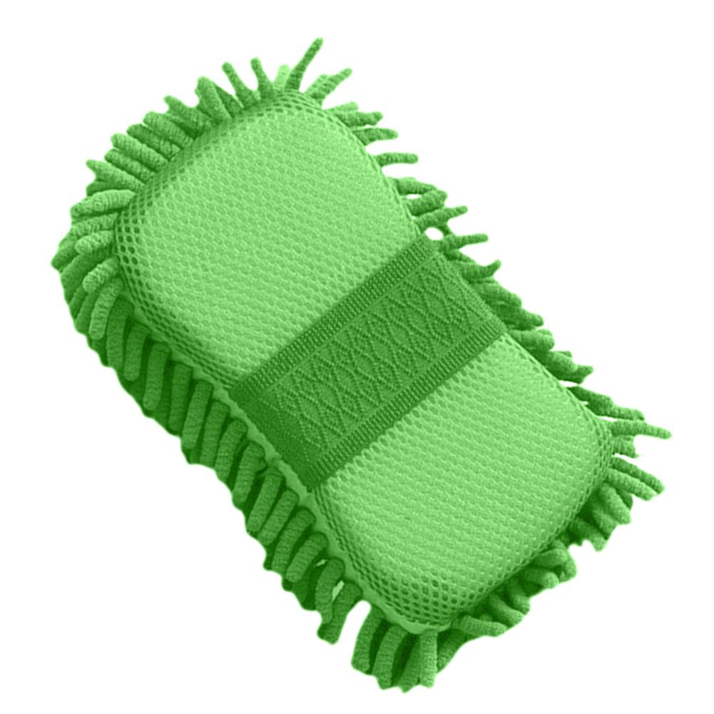 Car Cleaning Sponge Car Wash Glove Microfiber Chenille Washing Detailing Brush Pad Multifunction Cleaning Tool Accessories