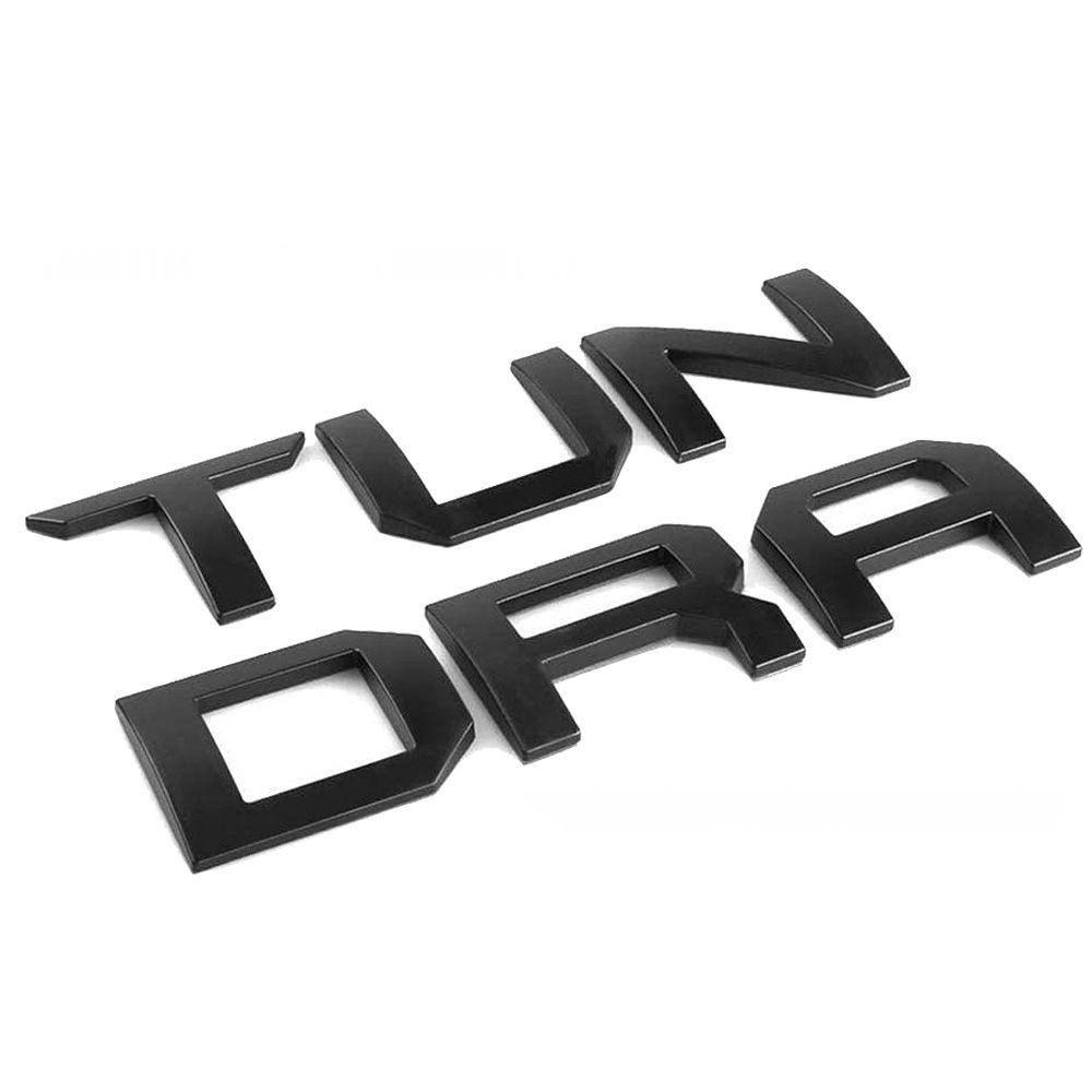 Applicable to Toyota Tundra 3D logo, , 3D stereoscopic label for the rear trunk of the Takauma pickup truck, 3D TUNDRA sticker