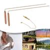 2 Pieces Pure Copper Metal Detecting Rods Metal Detector For Divination/Treasure Hunting Tools For DURABLE Copper