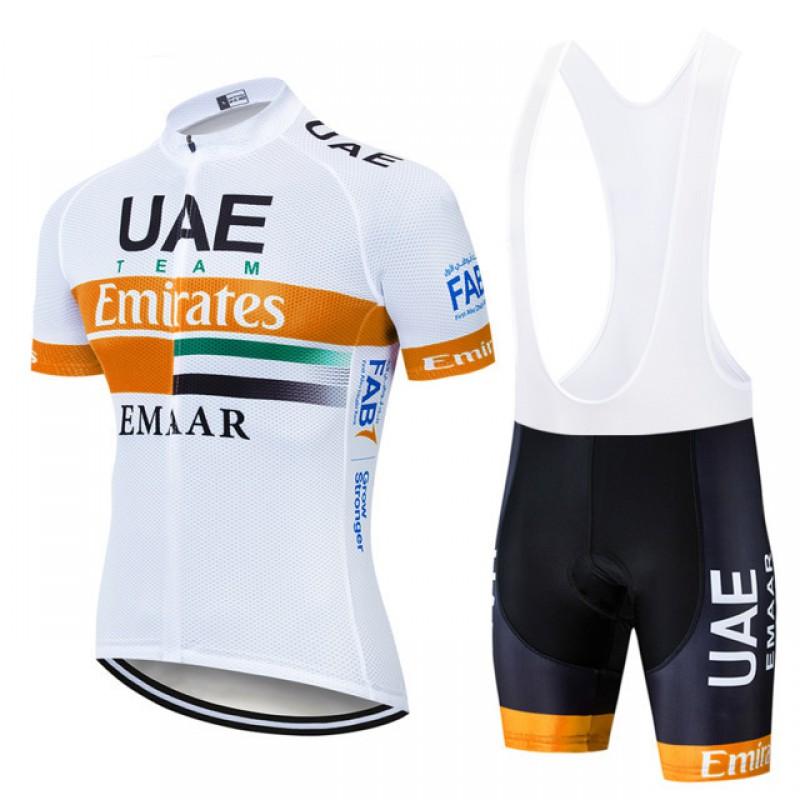 Mens Cycling Jersey Bib Shorts Set Quick Dry Breathable Bike Outfit Road Fitness Riding
