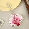 Porte-clés Fleur Artificielle Colorée Élégante Porte-clés Orchidée Papillon Perle Douce Décoration Sac à Dos Étoile Nœud Accessoires de Sac