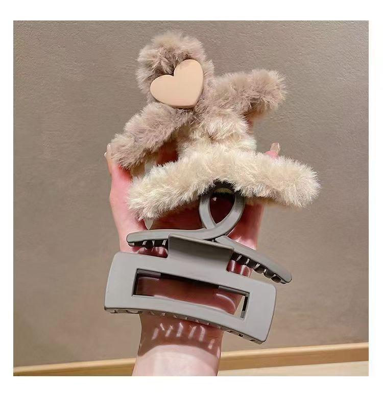 Elegant Autumn/Winter Women's Temperament Hair Claw Clip