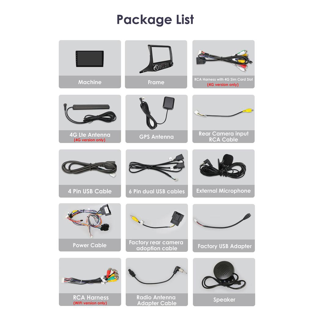 Hizpo 4G Carplay Android Auto Stereo für Chevrolet Camaro 2010 - 2015 Autoradio Multimedia-Player Navigation Stereo Intelligenter Bildschirm DSP 5G WIFI