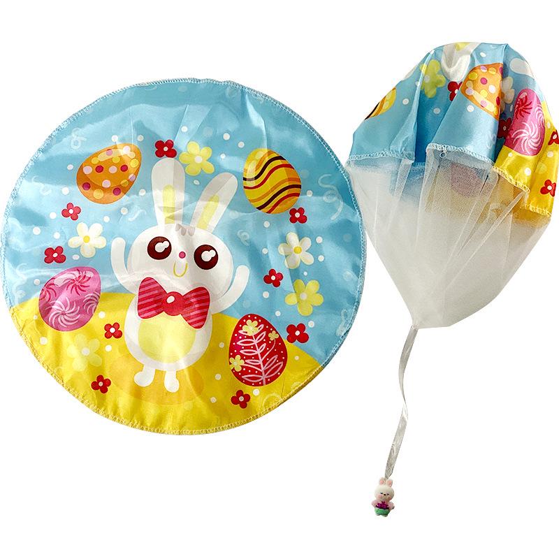 Kids' Hand-Thrown Parachute Toy for Outdoor Fun - Perfect for Kindergarten, Chicken Dinner Airdrops, Easter, and New Year’s Gifts