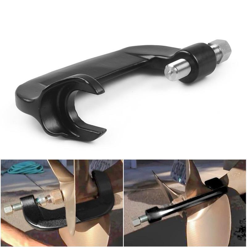 C Clamp Inboard Propeller Puller Fits 3/4  to 1-1/8  Shaft Compatible with Ski/Wakeboard/Surf Propeller
