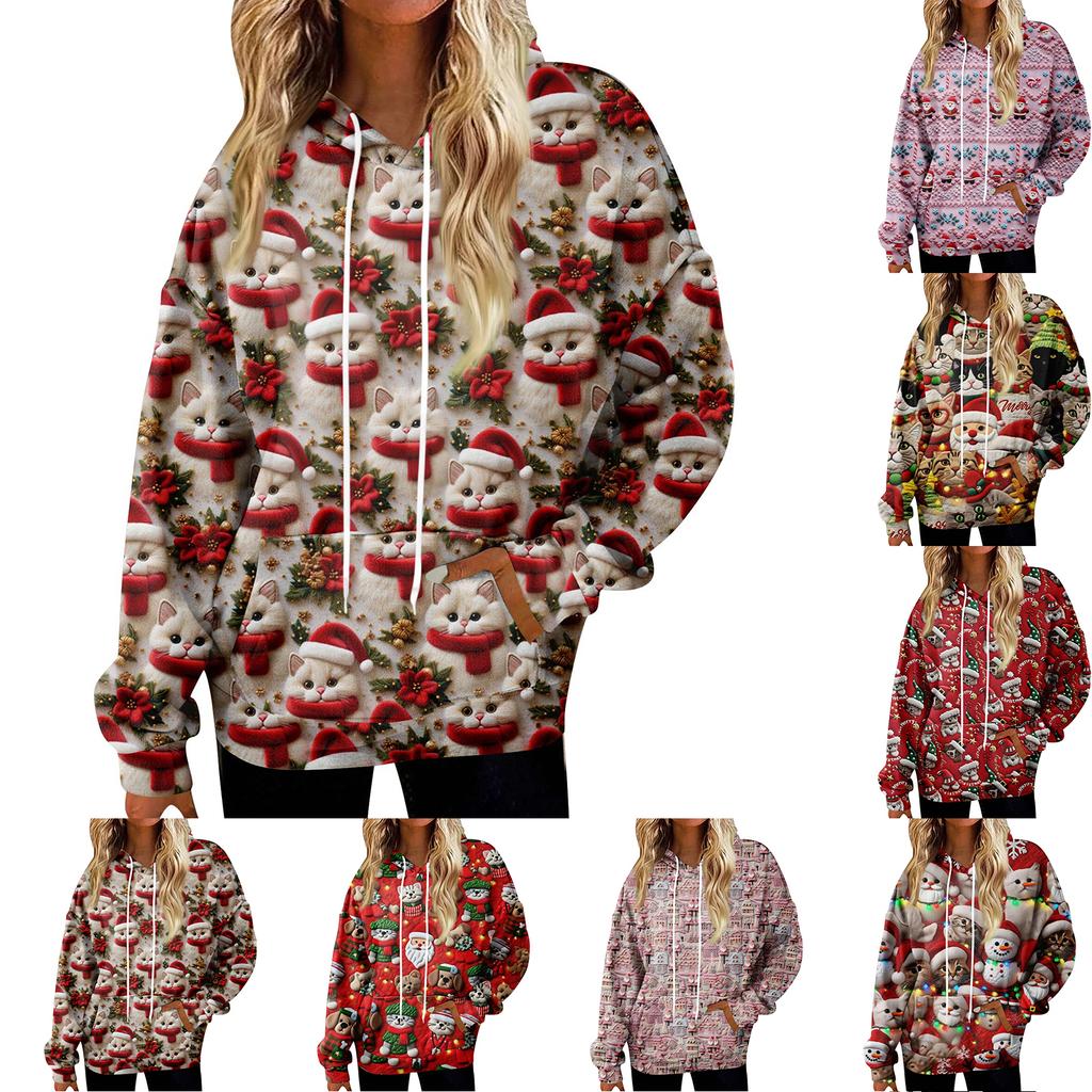 Hoodies For Women Oversized Winter Plush Cute Sweatshirts Pullover Trendy Fall Winter Clothes