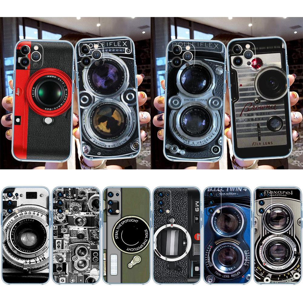 IK73 Vintage Camera Phone Case for Motorola Moto G10 G20 G30 G31 G32 G34 G35 G41 G42 G50 G51 G52 G55 G60 G60S G62 G71 G72 G75