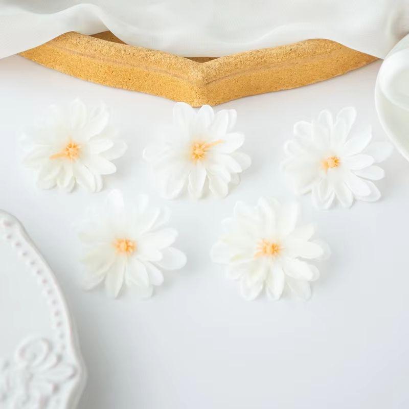 Silk Artificial Flower Chrysanthemum Blossoms Wedding Garden Bridal Bouquet Wreaths Home Vase Table Decor Diy Scrapbook Gift Box