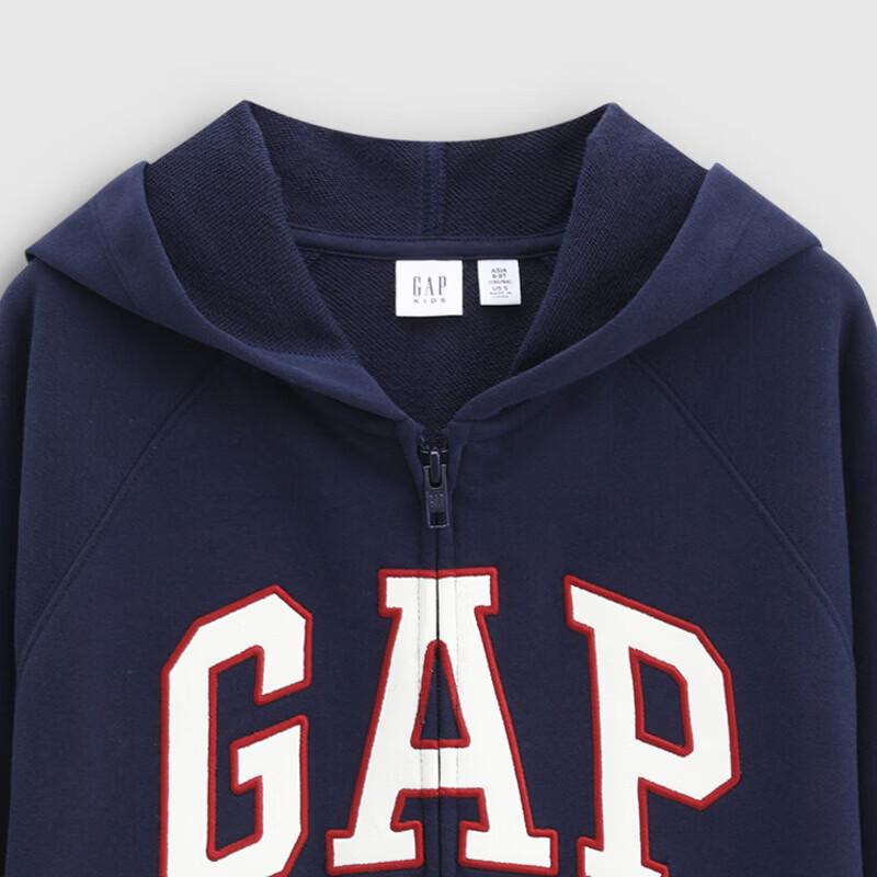 GAP Kids' 2026 Spring Logo Terry Hooded Sweatshirt