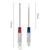 Crystal Clear Handle Magnetic Screwdriver 130mm 3mm Phillips Screwdriver Small Screwdriver