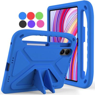 Eva Çocuk Tablet Kılıfı Xiaomi Redmi Pad Pro 12.1 2024 Pad SE 11 2023 Xiaomi Pad 6 6 Pro 5 Destek Standı Braketli Sevimli Darbeye Dayanıklı Koruyucu Kapak