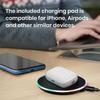Perixx Wireless Rechargeable Ergonomic Mouse with Dual Wired and Wireless Charging Charging Pad Black PERIMICE-713RX - Included,