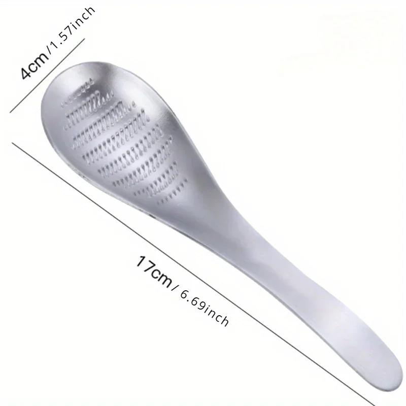 Multipurpose Stainless Steel Garlic Crusher Hand Grater Manual Ginger Shredder Kitchen Tool Potato Sweet Potato Crusher