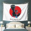 Mazinger Z Goldorak Actarus Grendizer Maske Wandteppich Wandbehang Ästhetische Heimdekoration Wandteppiche für Wohnzimmer Schlafzimmer