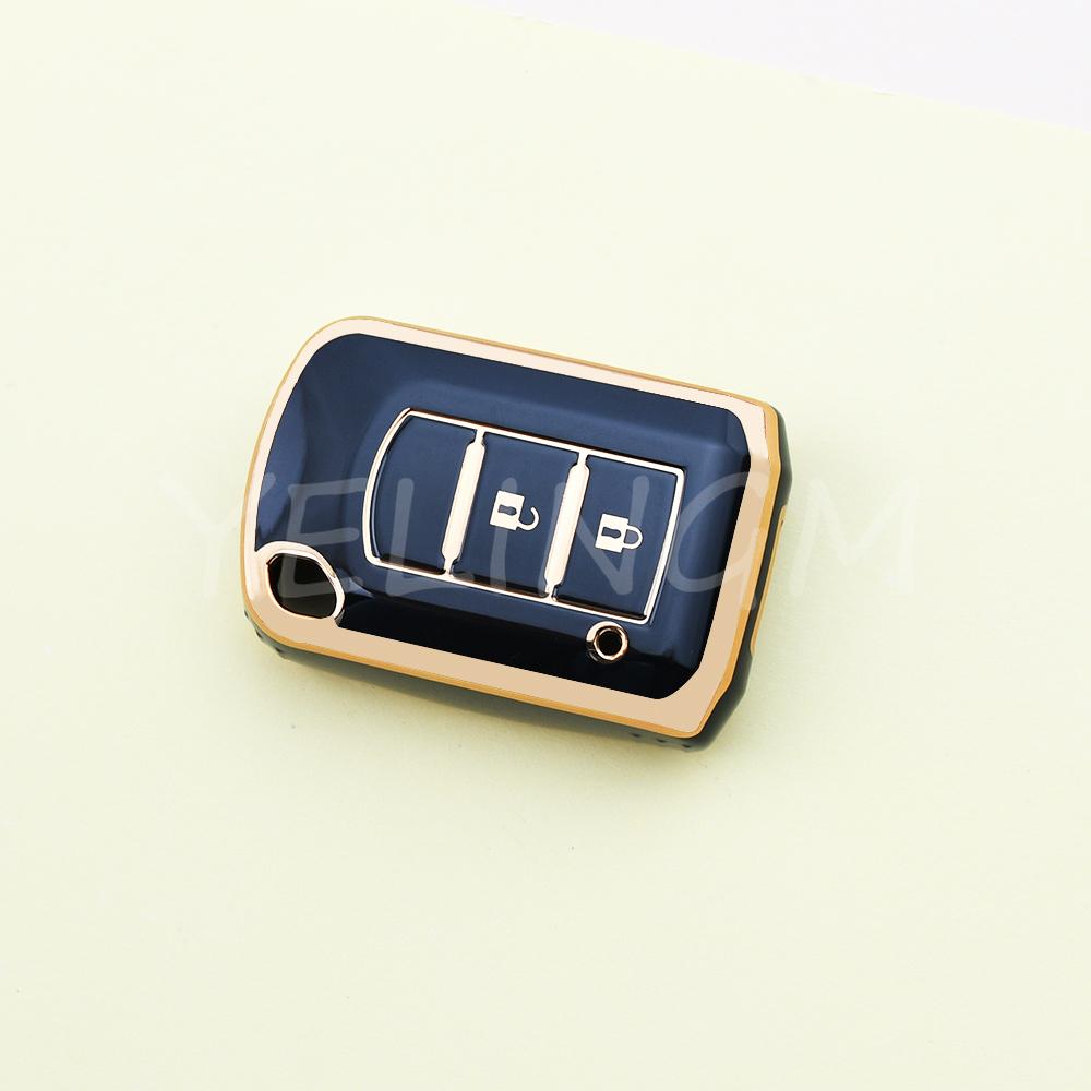 2/3 Buttons Tpu Car Key Cover Case For Mitsubishi Asx Ash Outlander Lancer Ex Galant Pajero L200 Protector Shell Fob Keychain