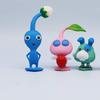 Entzückende Pikmin Cartoonfigur Spielperipherie Pvc-Material Für Ausstellung Und Geschenke