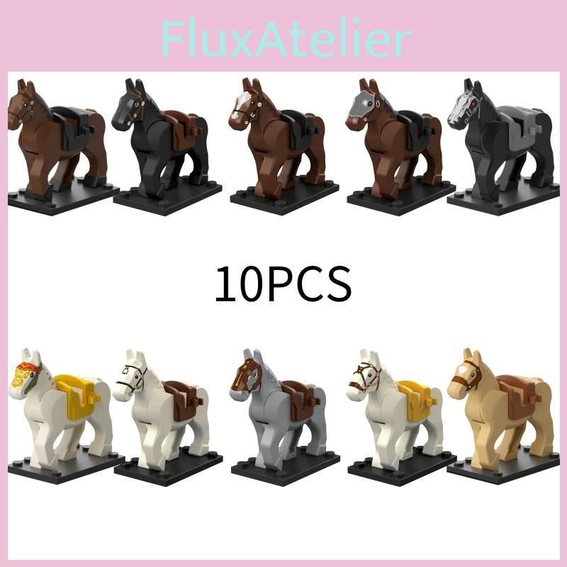Horse Figure War Minifigures Building Block Model Desktop Decor Children Gift