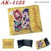 Anime Cartoon Rumi Zoey Demon Hunters PU Leather Wallet Card Bag Birthday Gift