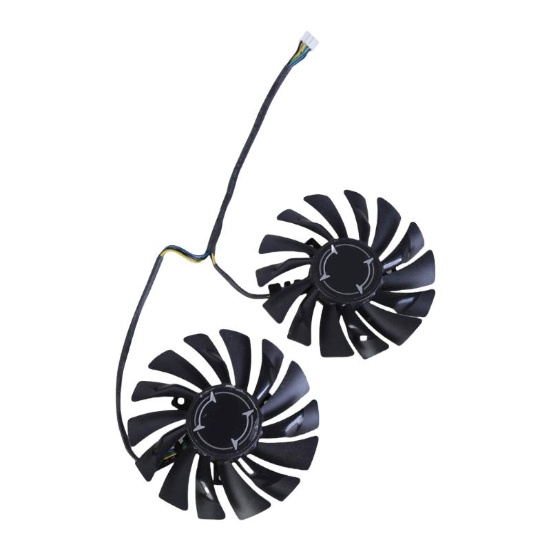 Graphics Card Cooling Fan for RX470 RX480 RX570 Video Card Optimaled Cooling Effect 4Pin Connection Quiet Running Fan 85MM