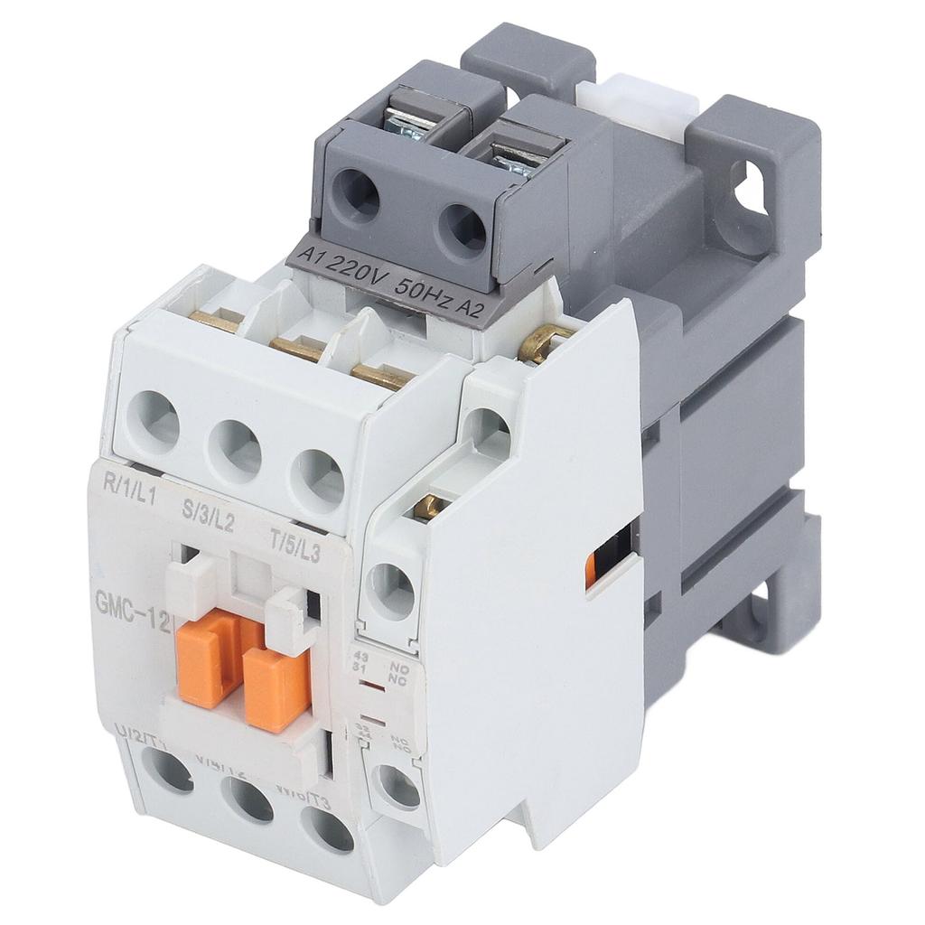 AC Contactor DIN Rail Mount Household Circuit Control Contactor 1NO 1NC 220V 50Hz 13A GMC‑12