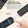 2.4G Bluetooth Dual Mode Keyboard Mose Mini Wireless Air Mouse Keyboard 7 Colour Backlit IR Learning Remote Control For Laptop