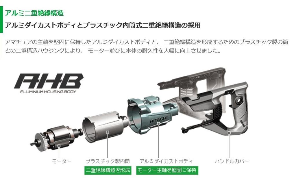 HiKOKI Ironwork Alta Velocidade Velocidade Woodworking D13VK Furadeira de Duas Velocidades, 8mm/Baixa 13mm, 25mm/40mm
