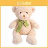 Plush Teddy Bear Gift For Girlfriend With Bow Tie Soft Stuffed Animal For Birthday Celebration