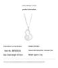 Elegant S925 Sterling Silver Diamond Gourd Pendant Pearl Necklace - High-End Fortune & Blessings Women's Collarbone Chain