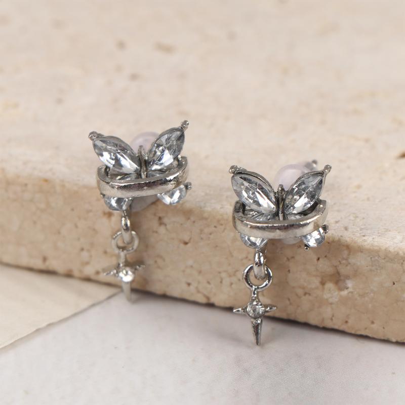 Butterfly Star Ear Bone Clip Ear Studs New Fashion Earrings For Women Cochlea Jewelry Accessories
