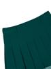 WIDEANGLE Co Summer Basic Pleated Culottes L_Dark Green