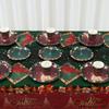 16 Servings Christmas Party Supplies Paper Cup Plate Napkins Tablecloth  Dinner