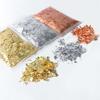 Nails Foil Flakes Glitter Gold Copper Silver Colorful Portable Nails Art Foil Flakes for Party Festival