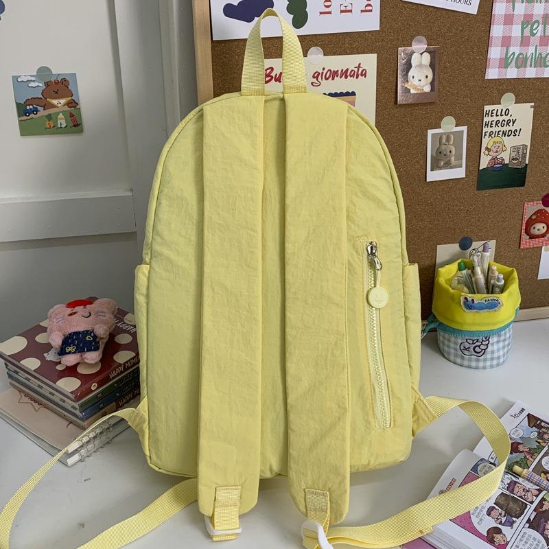New Japanese Ins High Value Fresh and Sweet Fruit Bump Backpack Junior High School Students Lightweight Large Capacity Backpack