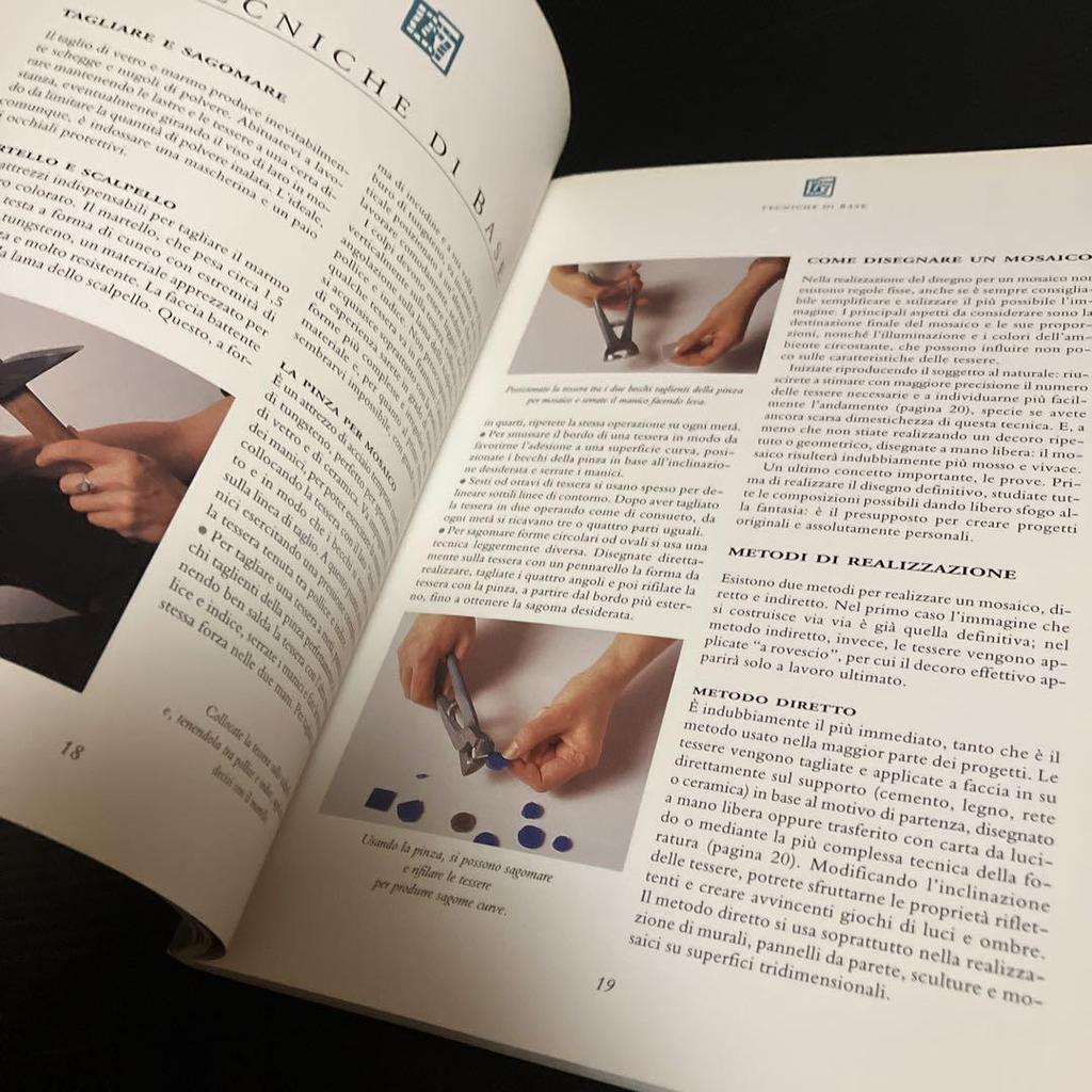 [USED] Italian version Mosaic art design collection MOSAICI