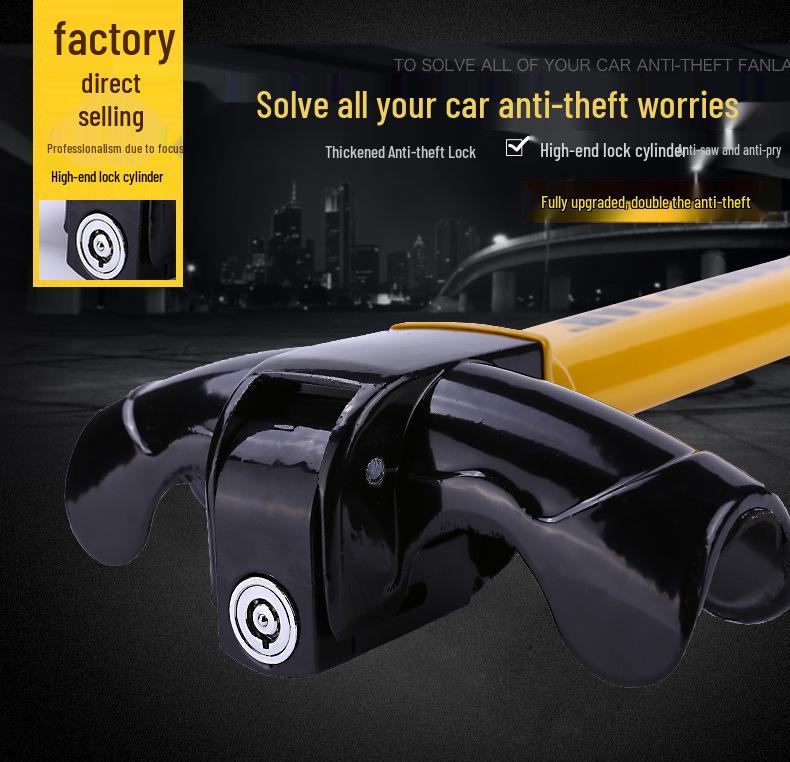 Multi-Spec T-förmiges Ganzmetall-Diebstahlschutz-Autolenkradschloss