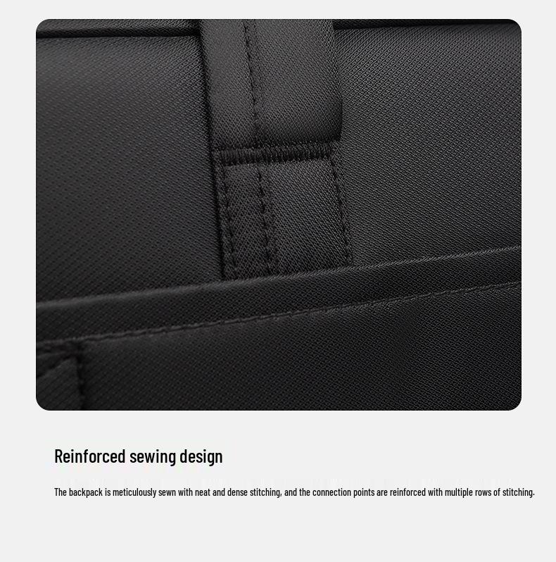 Men's Waterproof Nylon Laptop Bag - Fits 15"-16" Laptops, Large Capacity, Crossbody Shoulder Handbag.