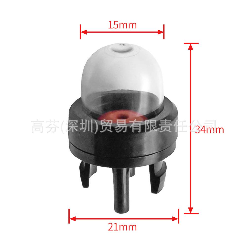 Carburetor Fuel Bulb & Oil Wick for Lawnmowers & Chainsaws (fits WALBRO WT-23A, WYJ-33)