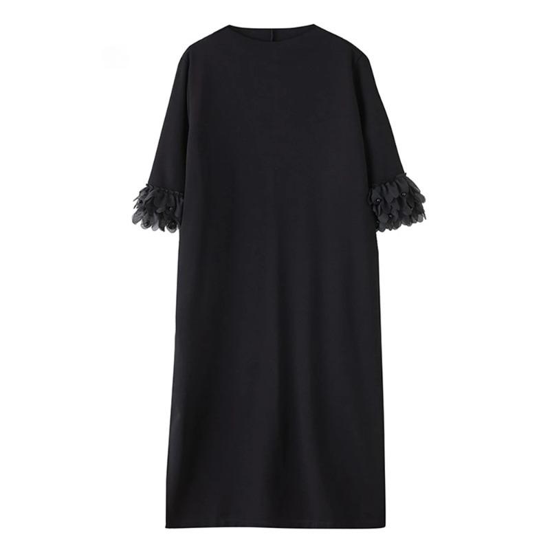 

XITAO Loose Fashion Vintage Female Dress ZMY1063 One Size чёрный