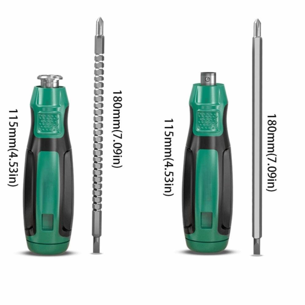 Short Handle Double Head Screwdriver Chrome Steel Slotted Cross Screwdriver DIY Projects