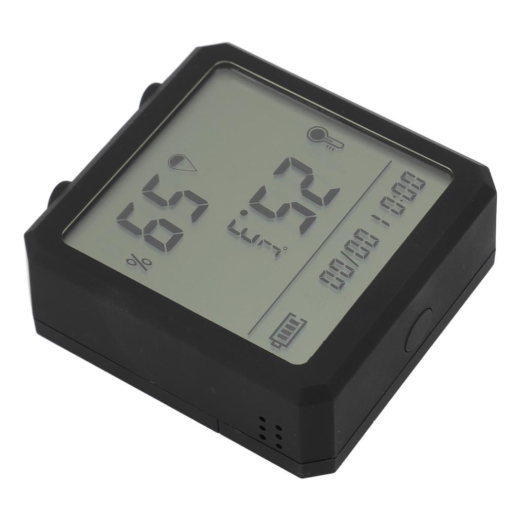 Temperature Humidity Meter LCD Display Wifi Alarm Function Voice Support Digital Hygrometer Thermometer for Indoor