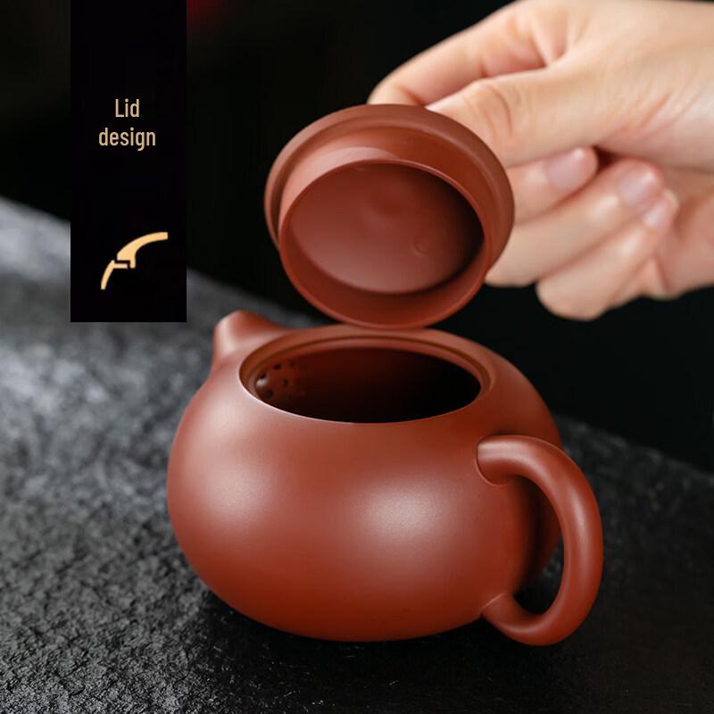 ZISIZ Dahongpao Zisha Xishi Teapot