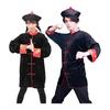 Clearstone Cosplay Halloween Chinesisches Kung Fu Unisex Schwarz