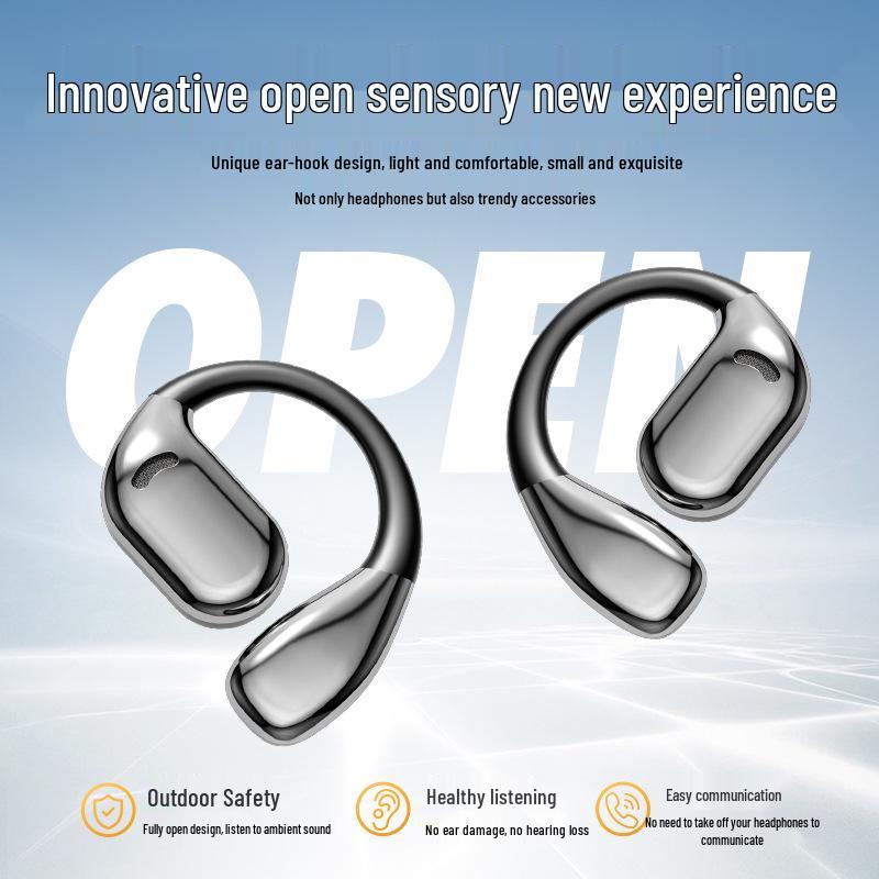 OWS Wireless Sports Bluetooth Headset with Large Battery - Non-In-Ear, Over-Ear Design