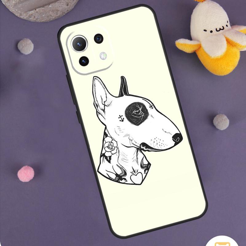 English Bull Terrier Dog Case For Xiaomi 15 14 Ultra 13T 14T 15T 17 Pro Max POCO F8 Ultra X5 X6 X7 F5 F6 F7 Pro Cover