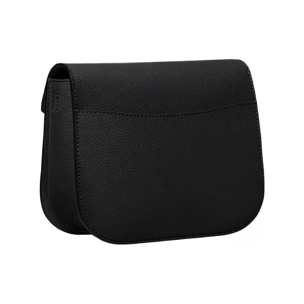 Michael Kors MK Emilia Fashion Minimalist Logo Leather Crossbody Bag Small Women Bags Black 35S2GU5C1L-001