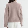 Women's Solid Color V-neck Pocket Knitted Cardigan With Loose And Soft Texture Design, Sweater Jacket