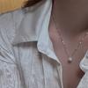 Dámský náhrdelník Luxusní Vysoce kvalitní Lesklý Kamínky Geometrický Krční řetízek Dámské šperky