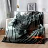 Gothic Style Blanket Soft Warm Cozy Great for Livingroom Picnics Sofa for All Seasons Digital Print Perfect Gift for Relatives and Friends